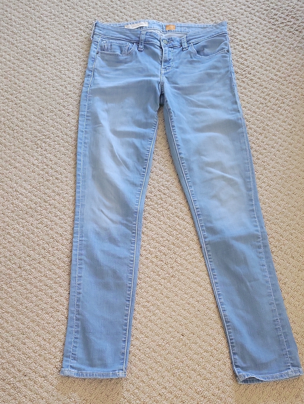 Anthropologie Light Blue Skinny Pilcro and the Letter Press Jeans
